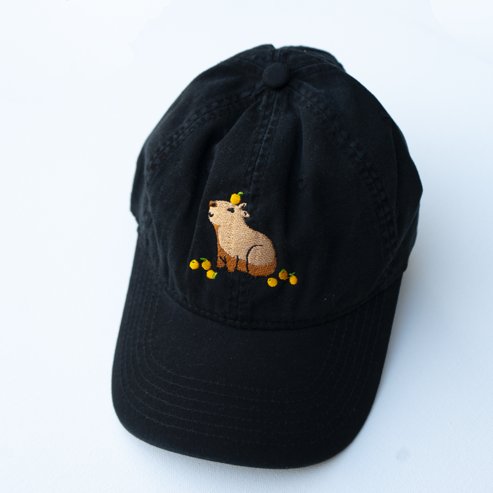 Capybara Embroidered cap