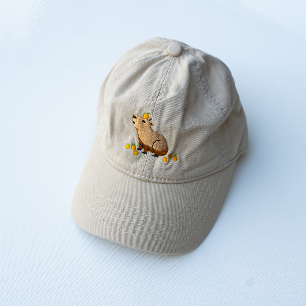 Capybara Embroidered cap