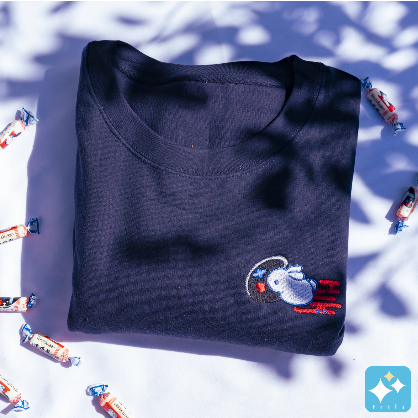 White Rabbit Crewneck Sweater