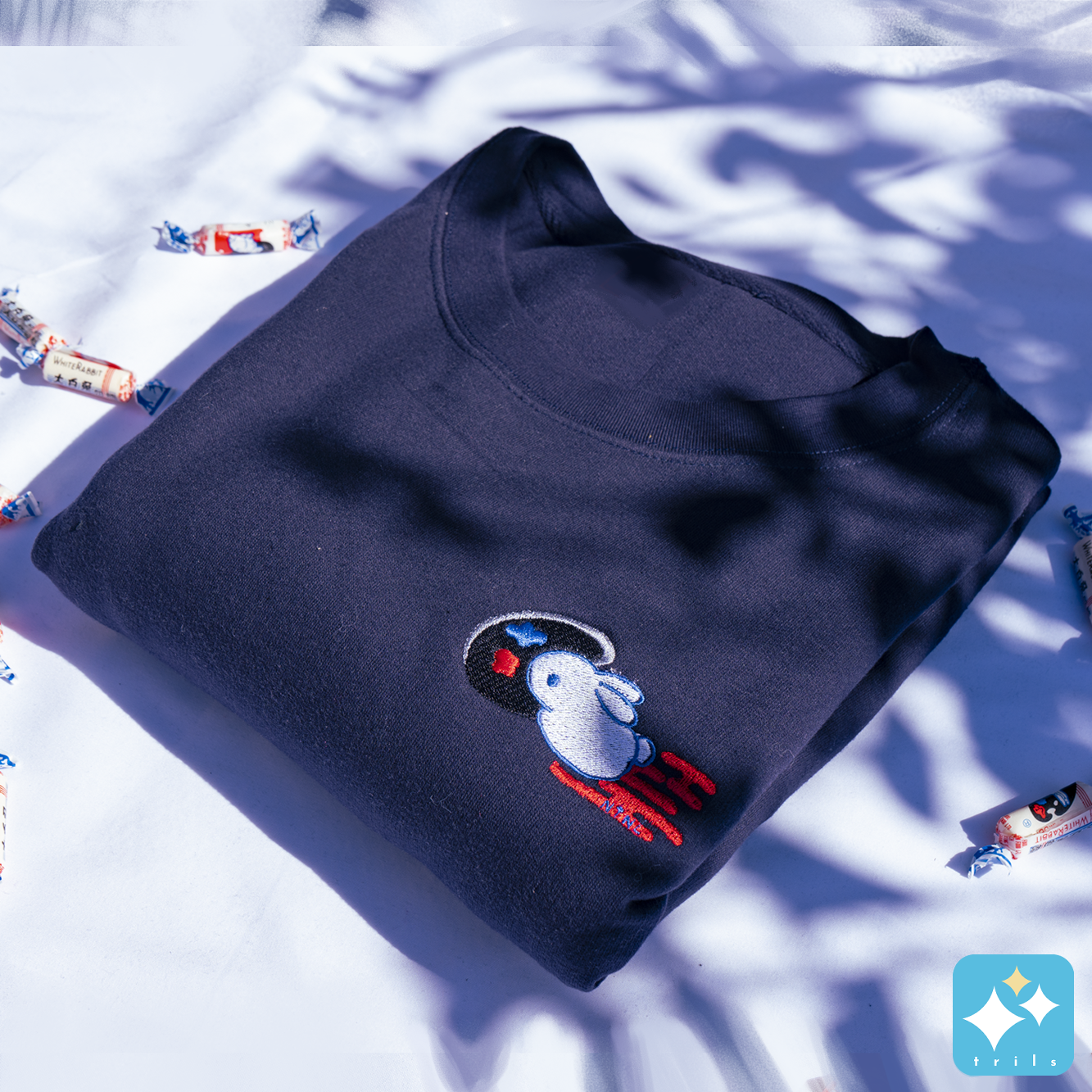 White Rabbit Crewneck Sweater