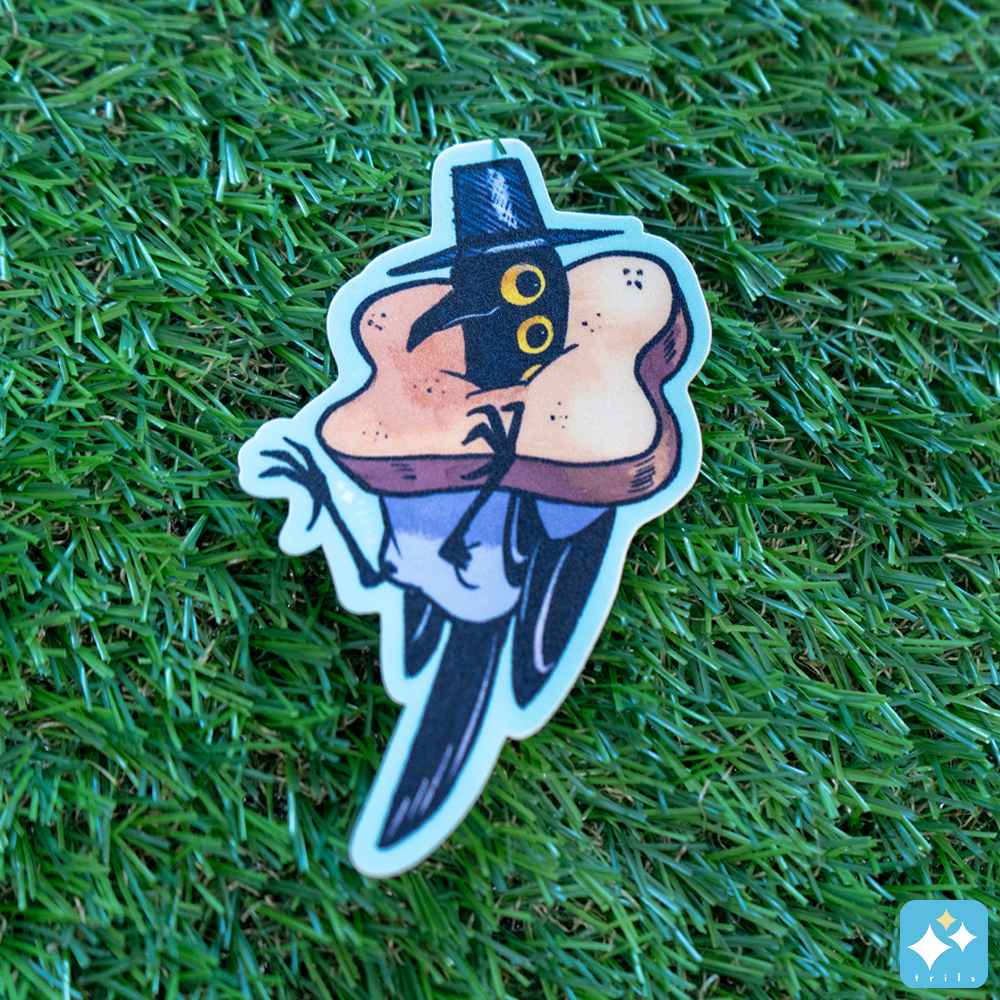 KPOP Demon Magpie and Tiger Stickers
