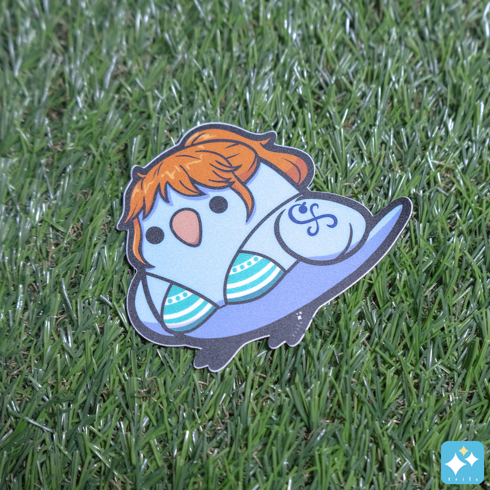 Anime Pirate Parrot Stickers