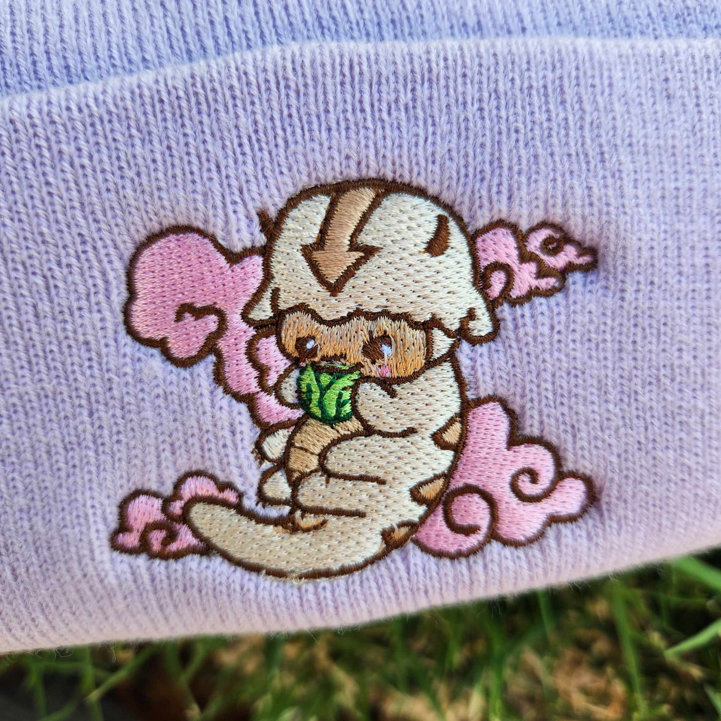 Cloud Bison Embroidered Beanie