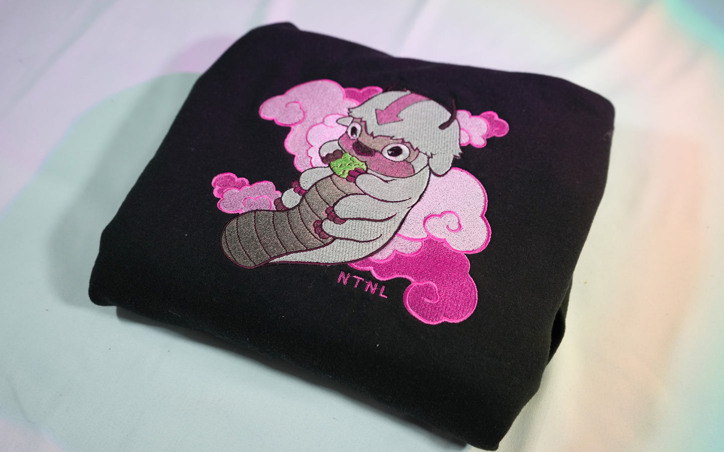Cabbage Bison Embroidered Hoodie