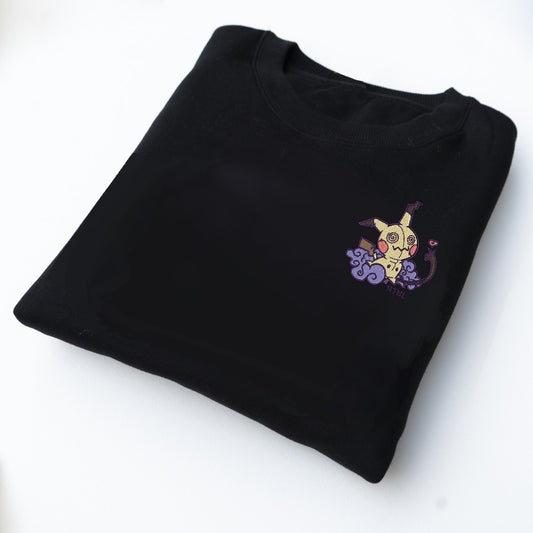 Mimi Embroidered Crewneck Sweater