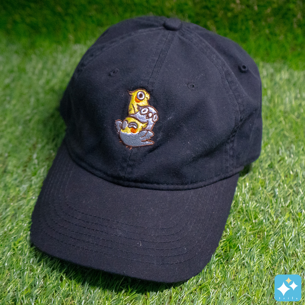 Cockatiel Trio Embroidered Cap