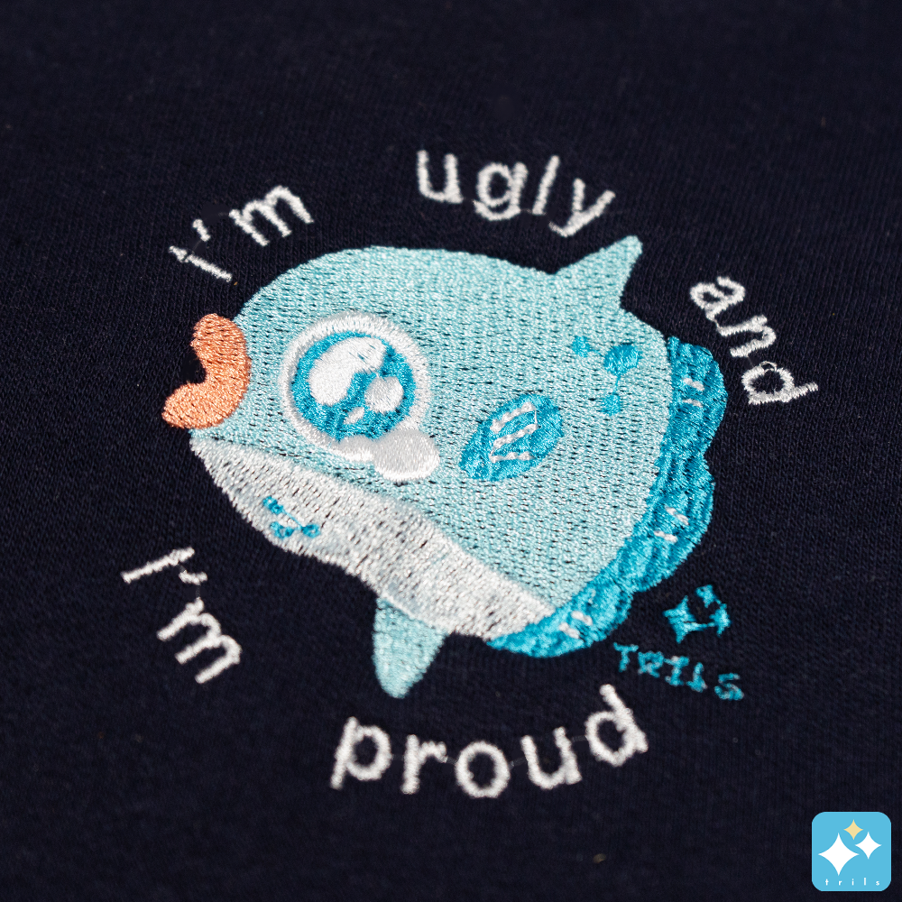 Mola Mola Embroidered Crewneck