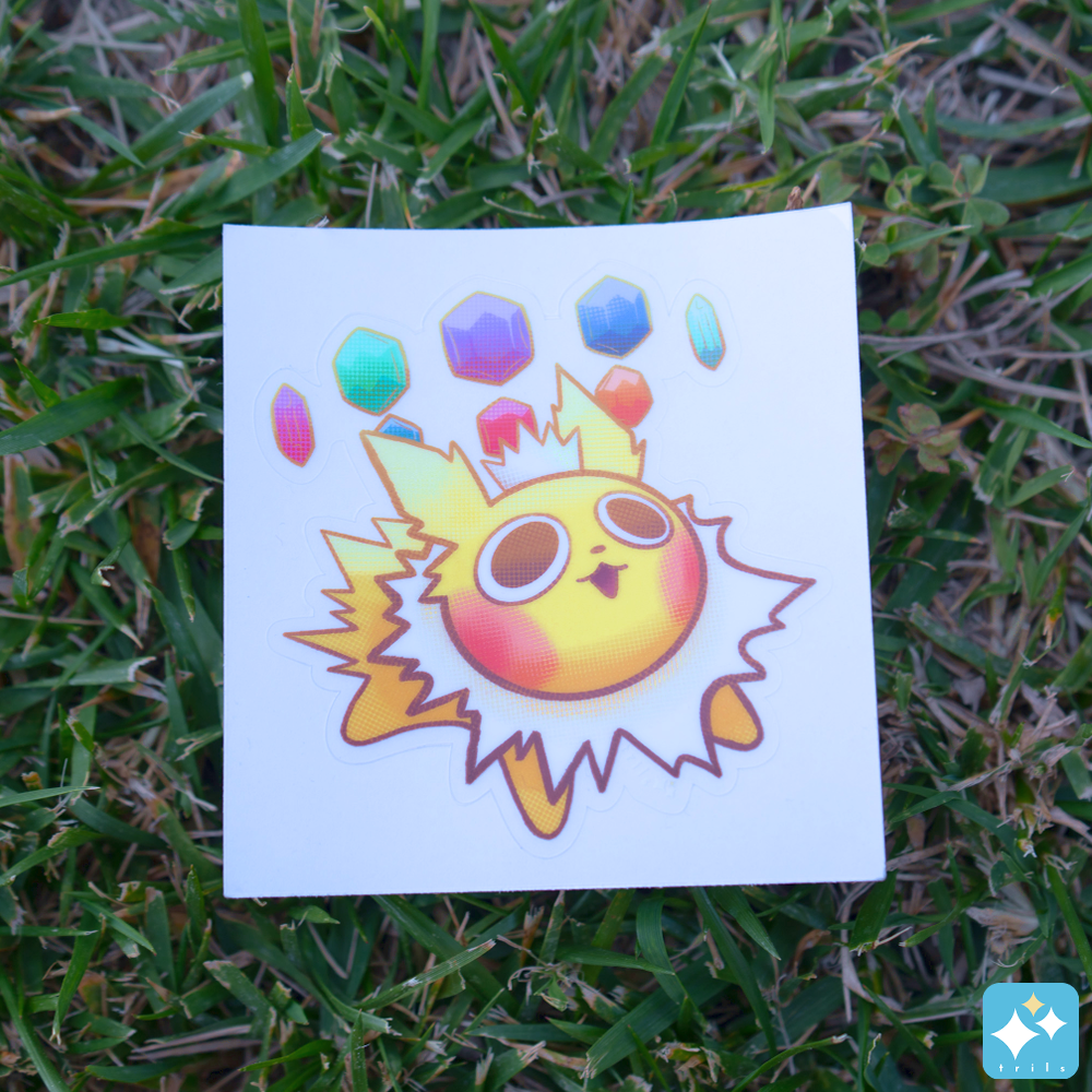 Anime Fox Evolution Weatherproof Stickers