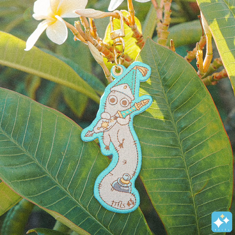 Magic Buddy Embroidered Tag