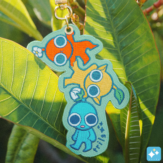 Little Aliens Embroidered Tag