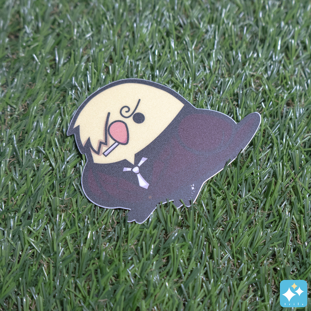 Anime Pirate Parrot Stickers