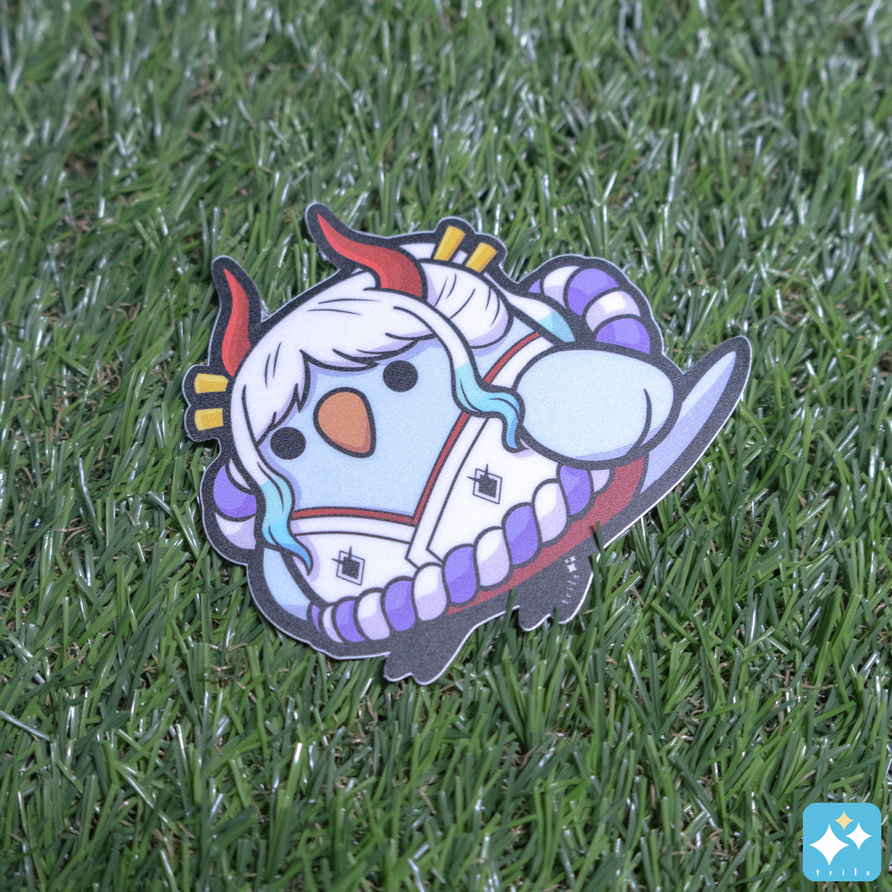 Anime Pirate Parrot Stickers