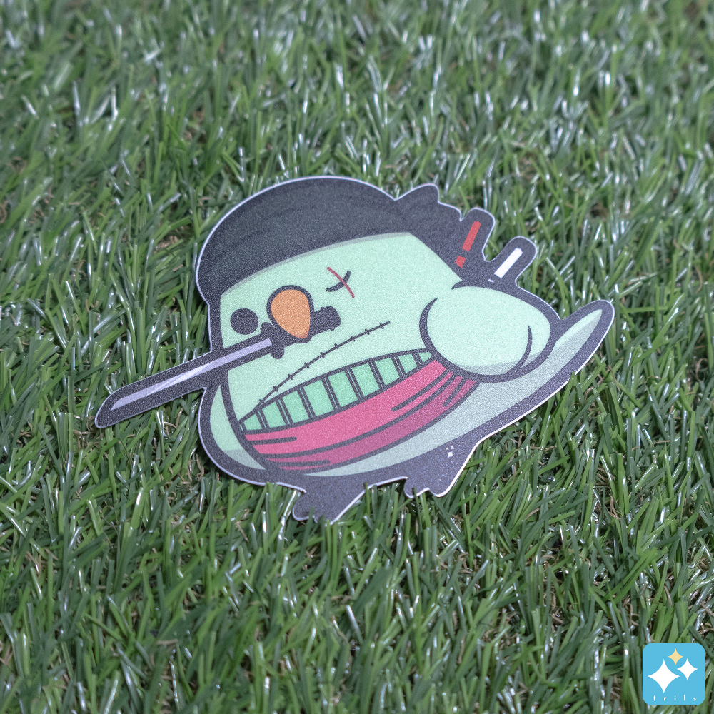 Anime Pirate Parrot Stickers