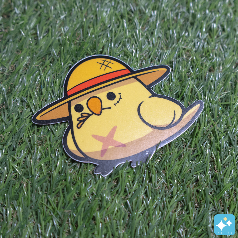 Anime Pirate Parrot Stickers