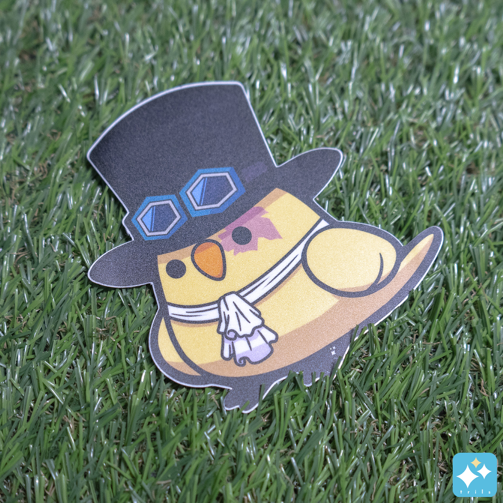 Anime Pirate Parrot Stickers