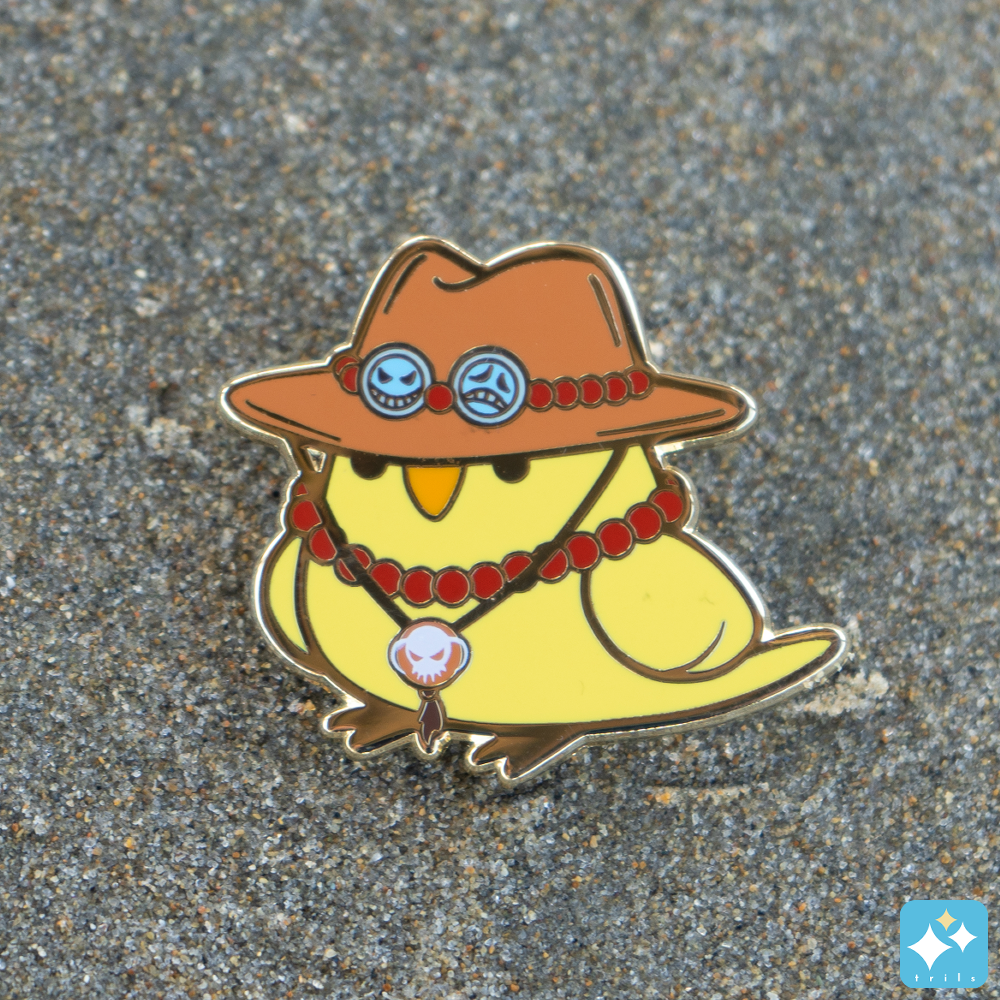 OP Pirate Parrot Enamel Pins