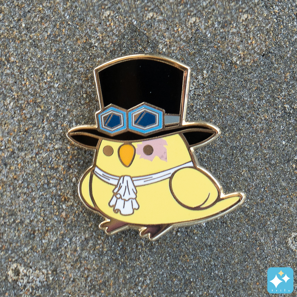 OP Pirate Parrot Enamel Pins