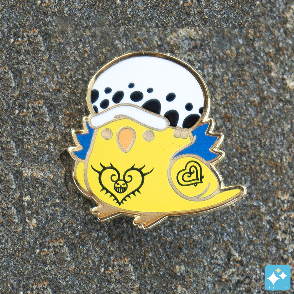 OP Pirate Parrot Enamel Pins