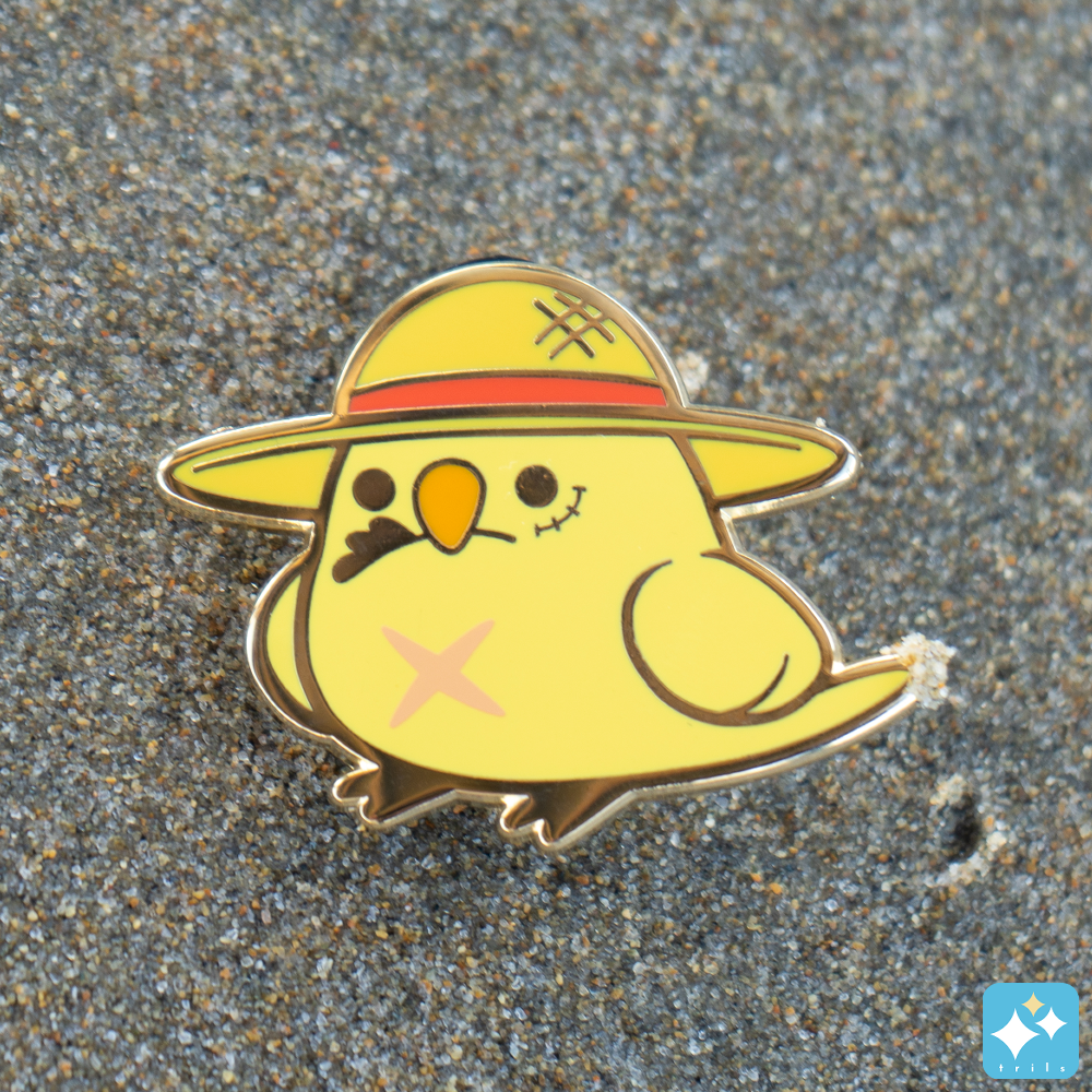 OP Pirate Parrot Enamel Pins