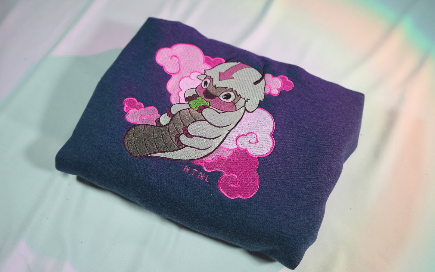Cabbage Bison Embroidered Hoodie